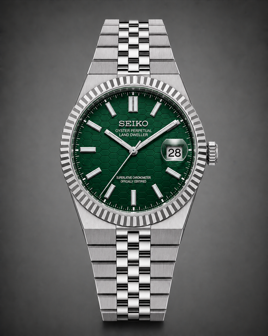 Custom Land Mod Green Dial