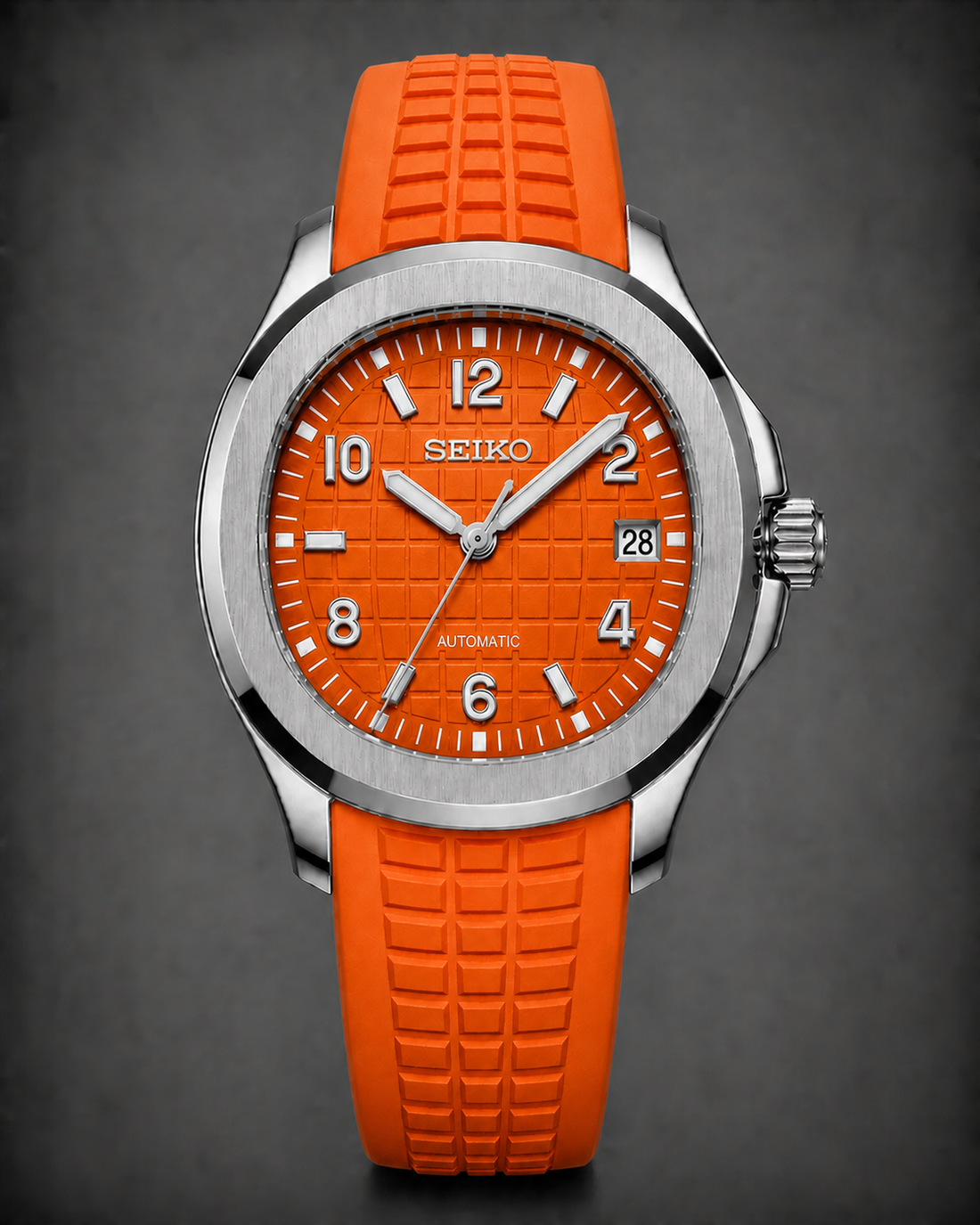 Seiko Aquanaut Mod Orange