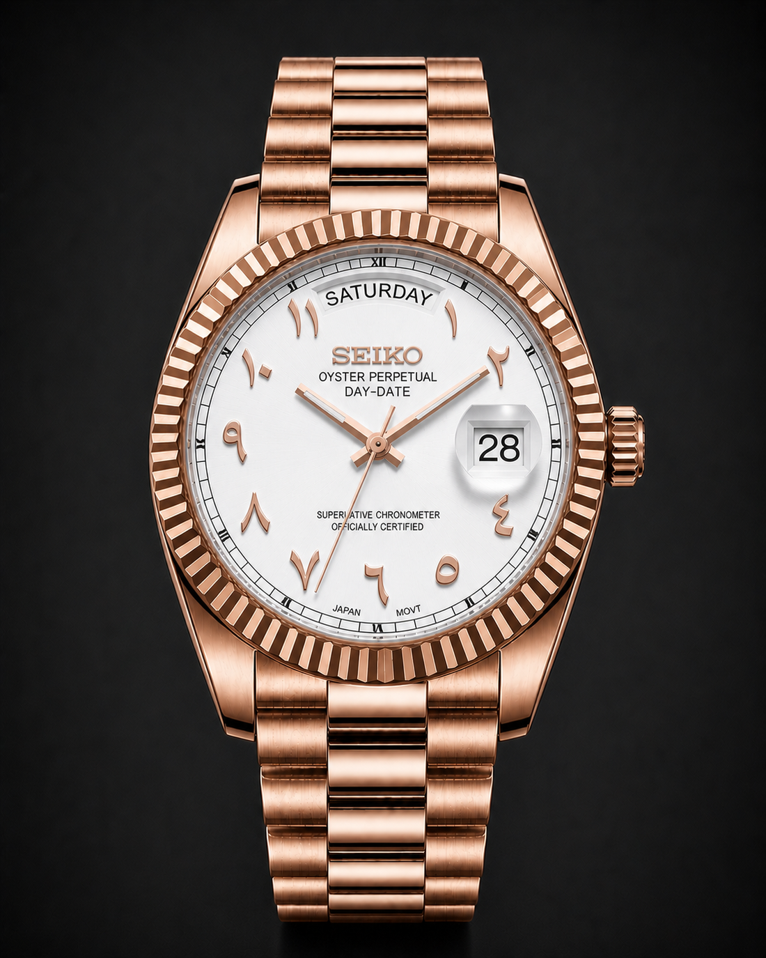 Seiko Day-Date Style Gold | Arabic