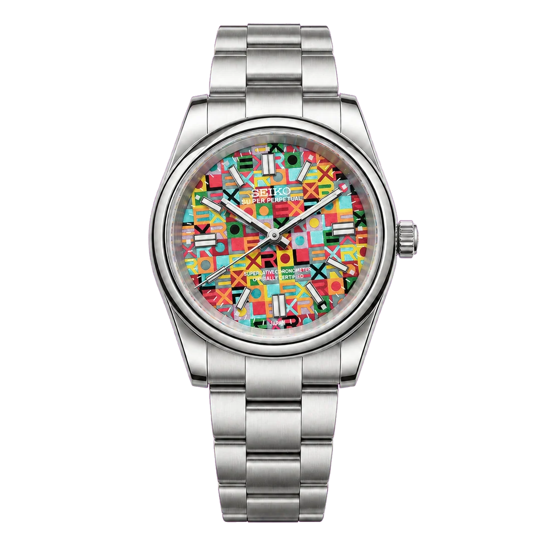 Seiko Mod Oyster Perpetual – Confetti