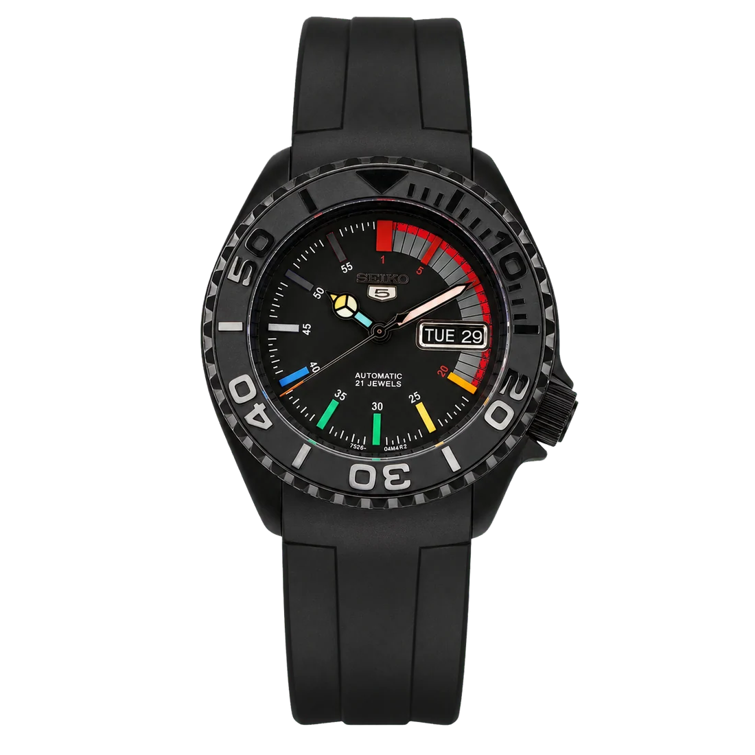 Seiko Mod SKX007 – Black Rainbow
