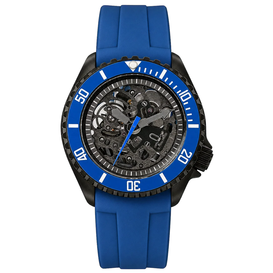 Seiko Mod SKX007 – Skeleton Blue