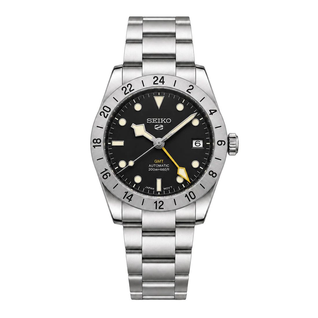 Seiko Mod Black Bay Pro – Black Yellow GMT