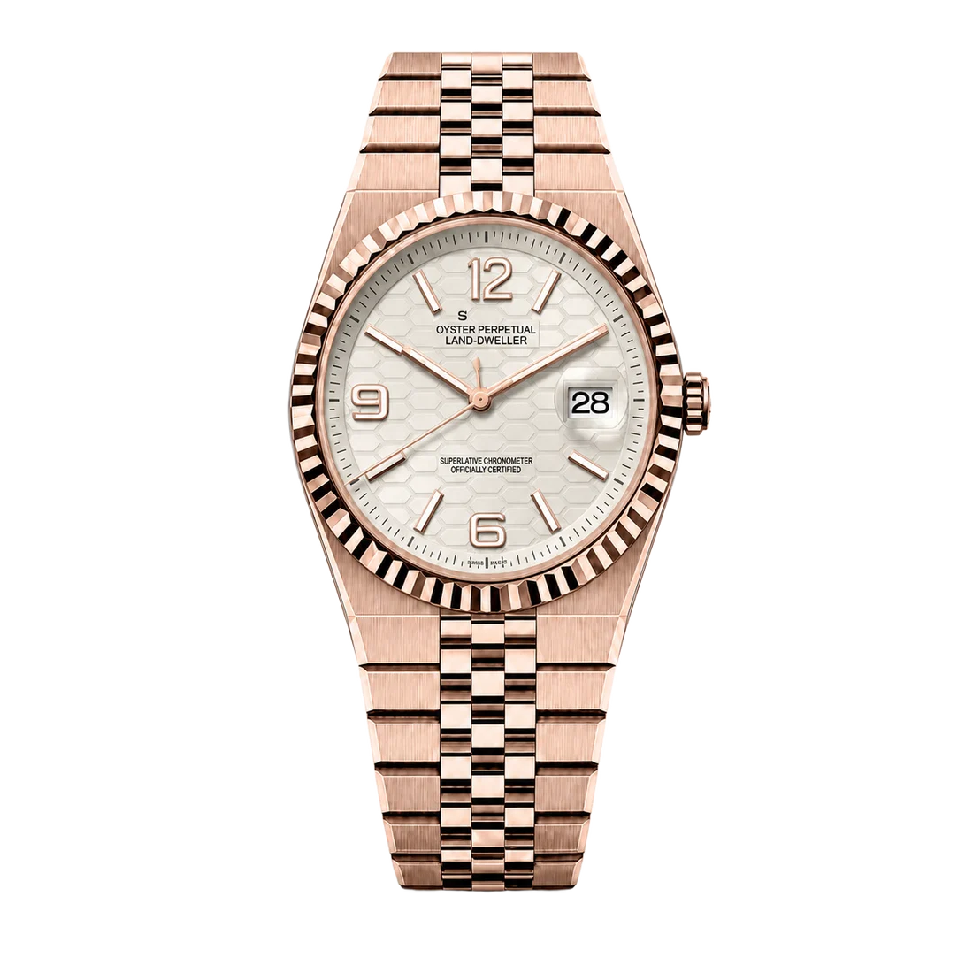 Seiko Mod Land Dweller - Rose Gold