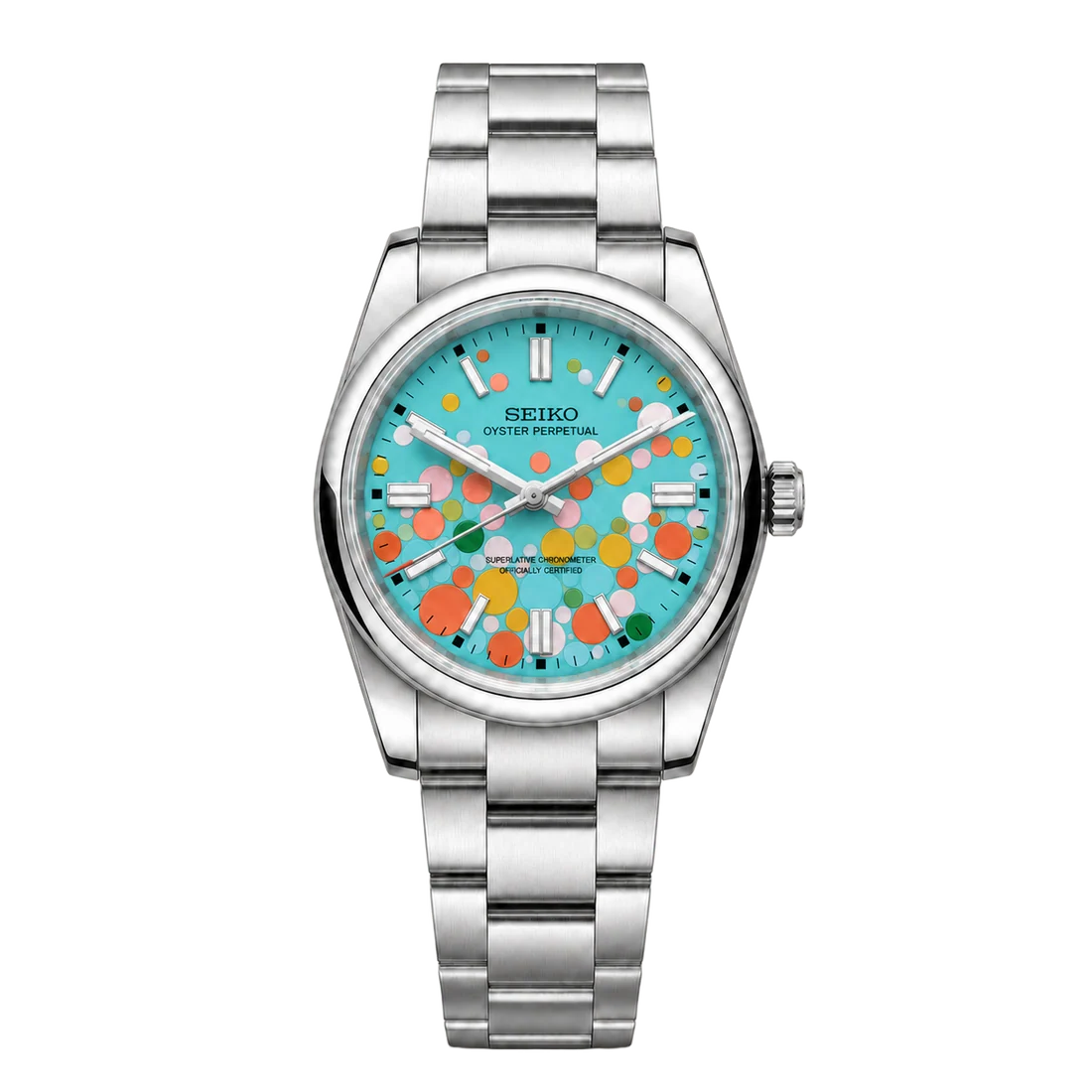 Seiko Mod Oyster Perpetual – Celebration Dial