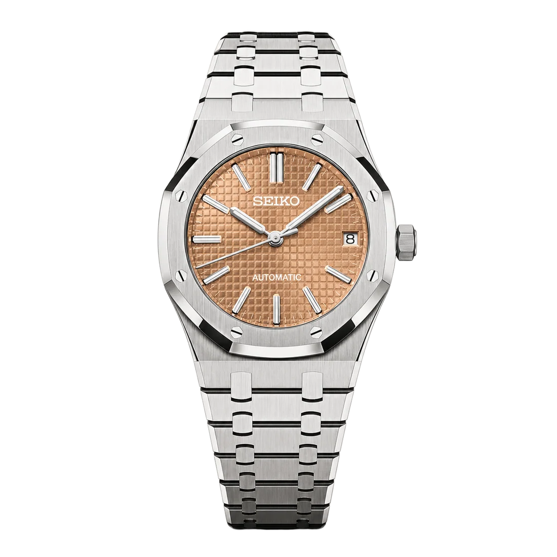 Seiko Mod Royal Oak – Champagne Dial