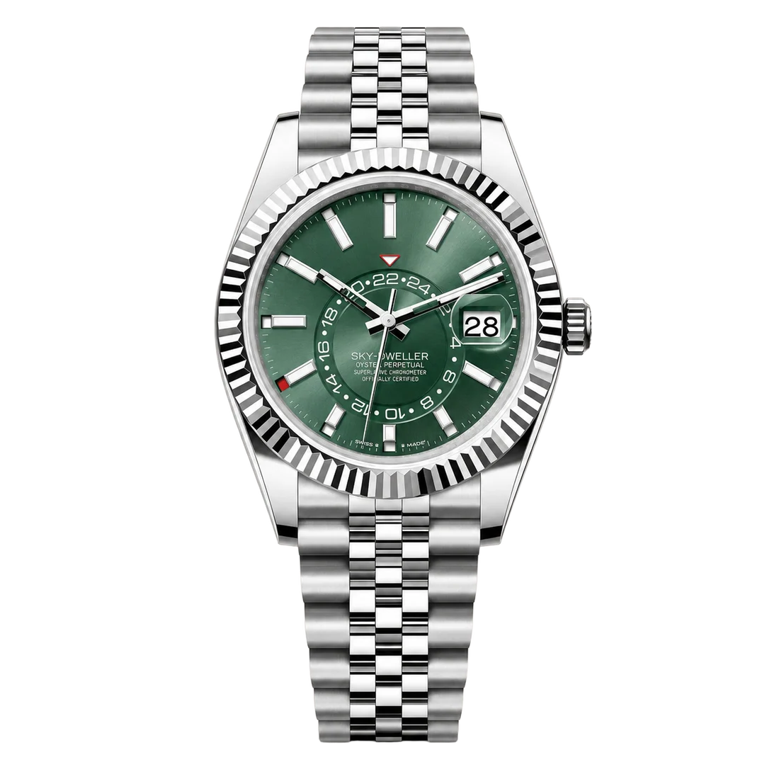 Seiko Mod Sky-Dweller – Olive Green