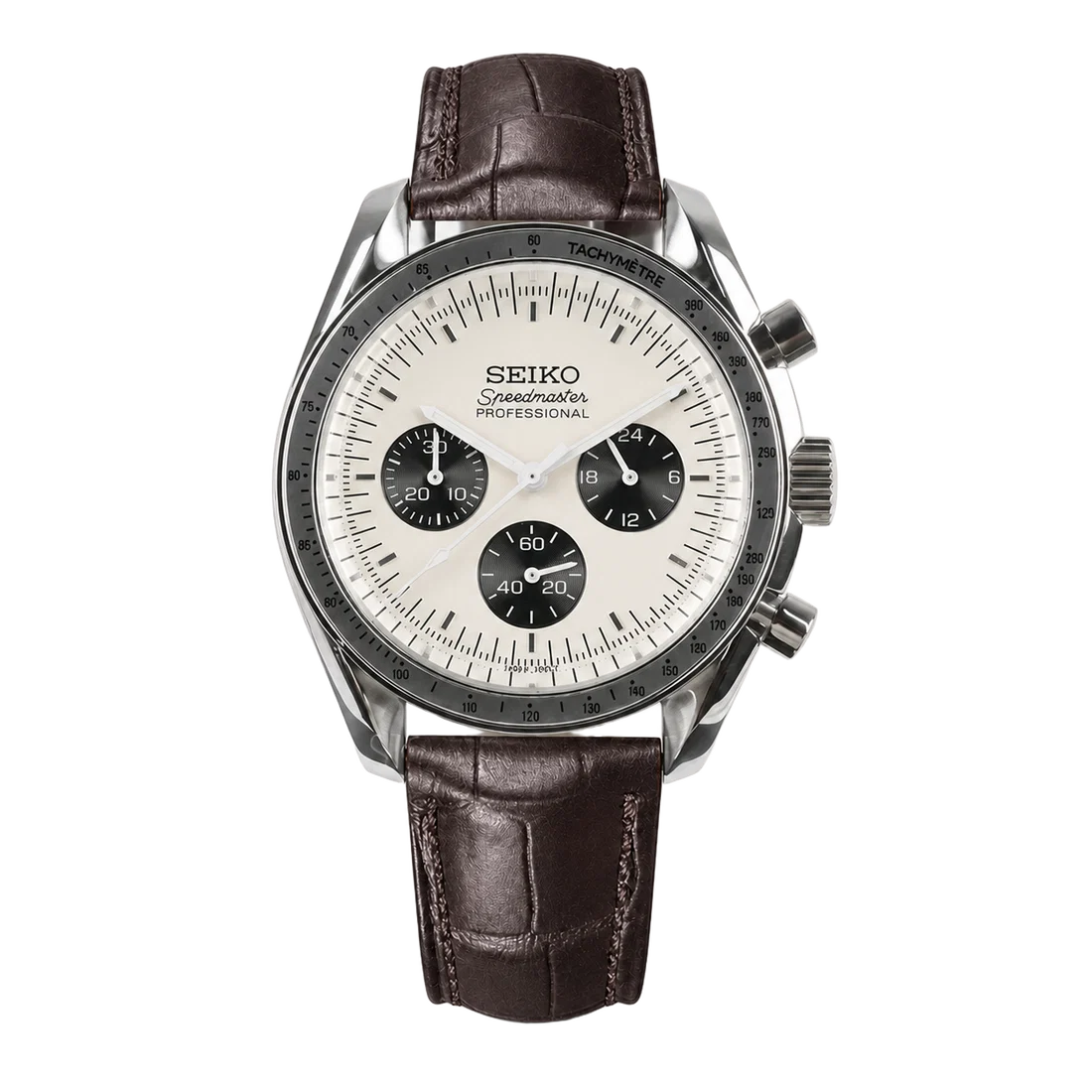 Seiko Mod Speedmaster – Café Racer Brown