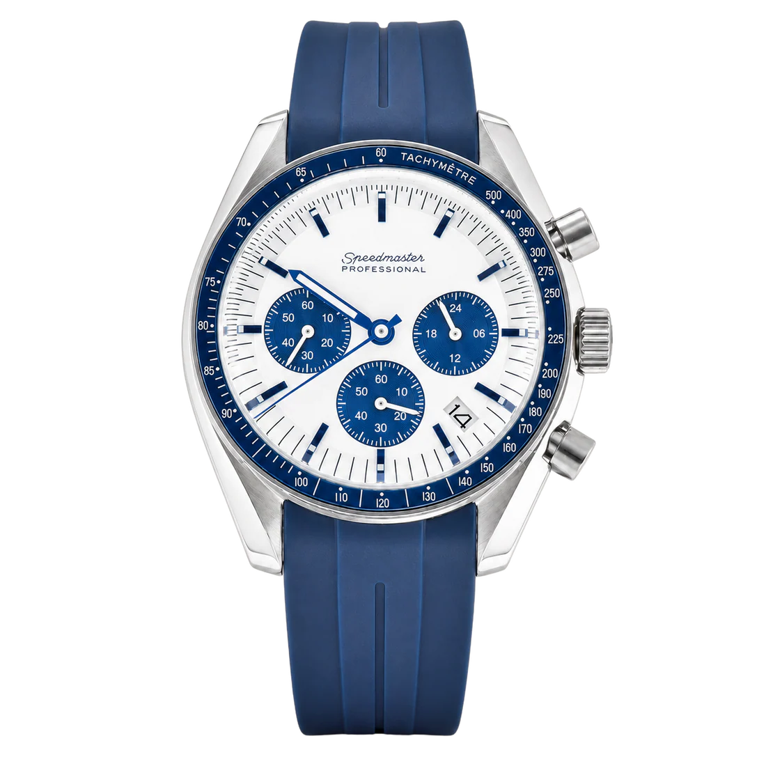 Seiko Mod Speedmaster – Snoopy Blue