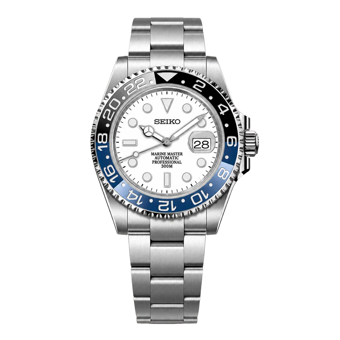 Seiko Mod Submariner 24H – Bright Batman