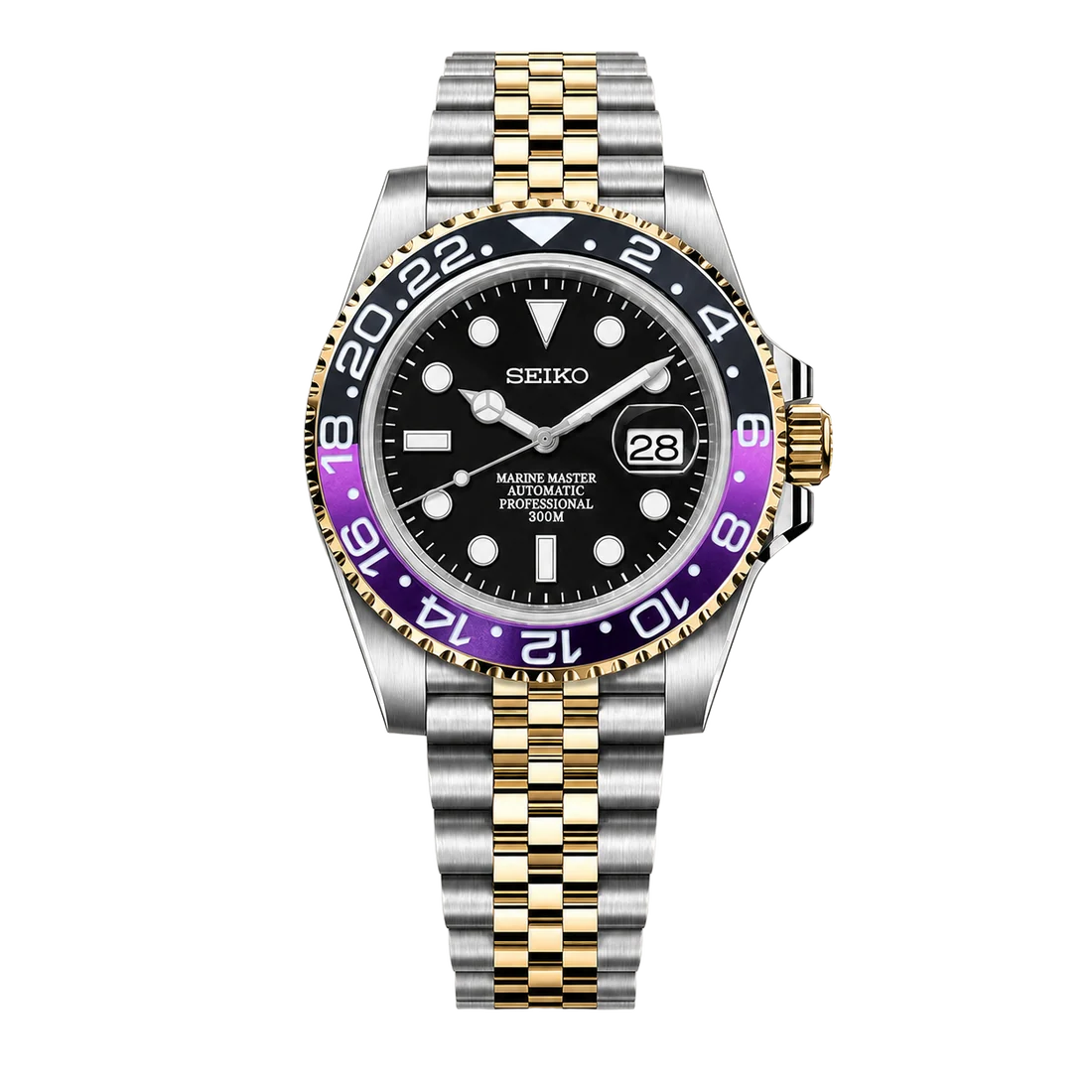 Seiko Mod Submariner 24H – Joker 2-Tone