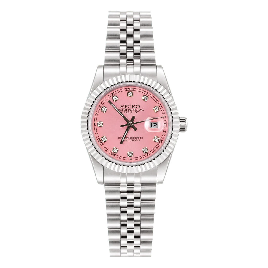 Seiko Mod Ladyjust - Pink Diamond