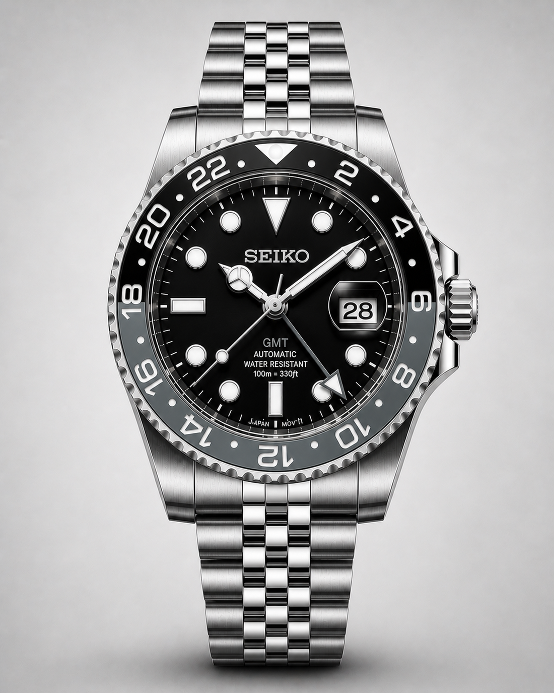 Seiko GMT Bruce Wayne