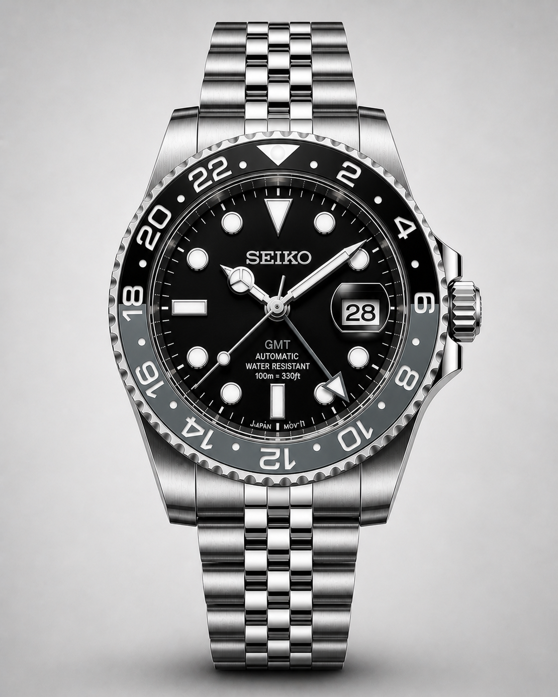 Seiko GMT Bruce Wayne