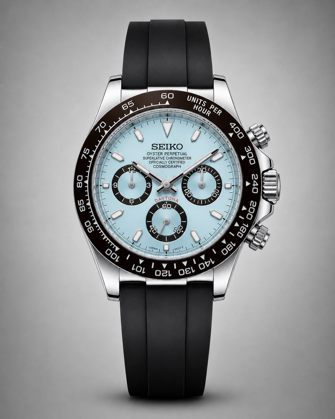 DAYTONA SEIKO MOD Ice Blue