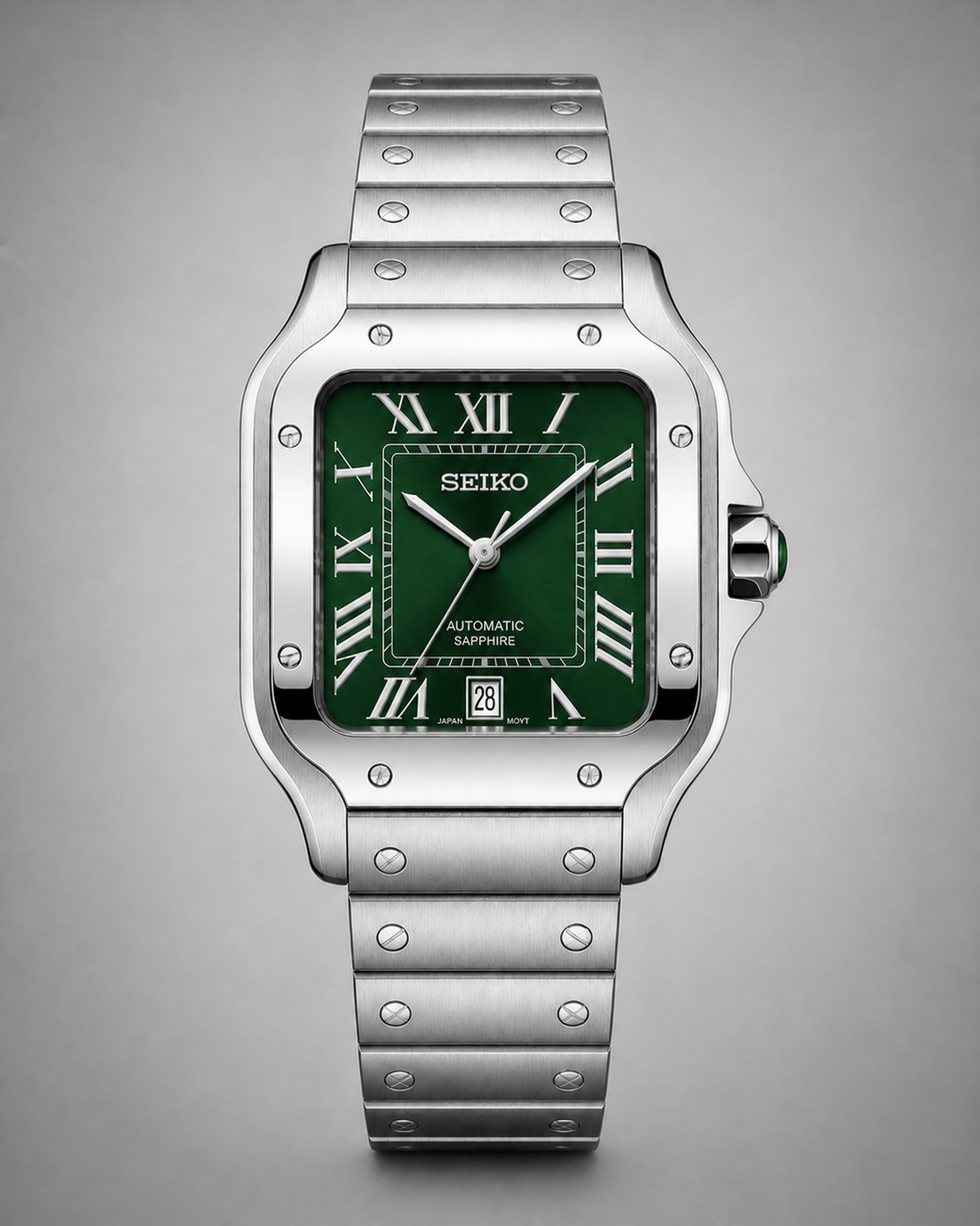 Seiko Santos Mod Forest Green
