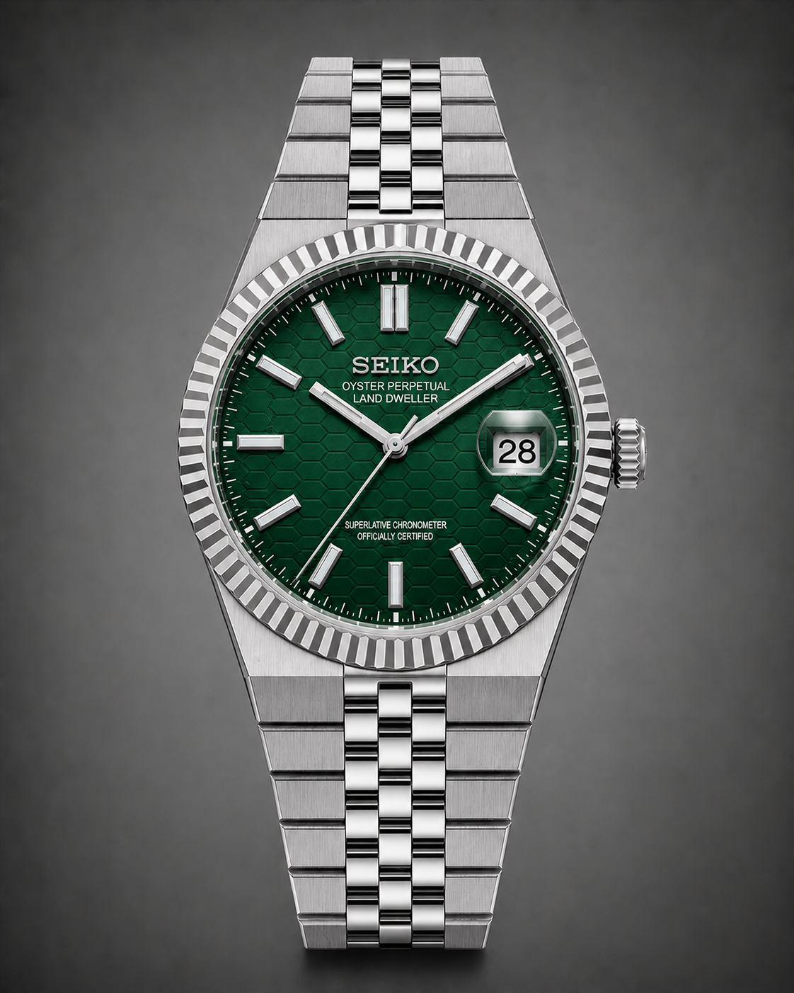 Custom Land Mod Green Dial