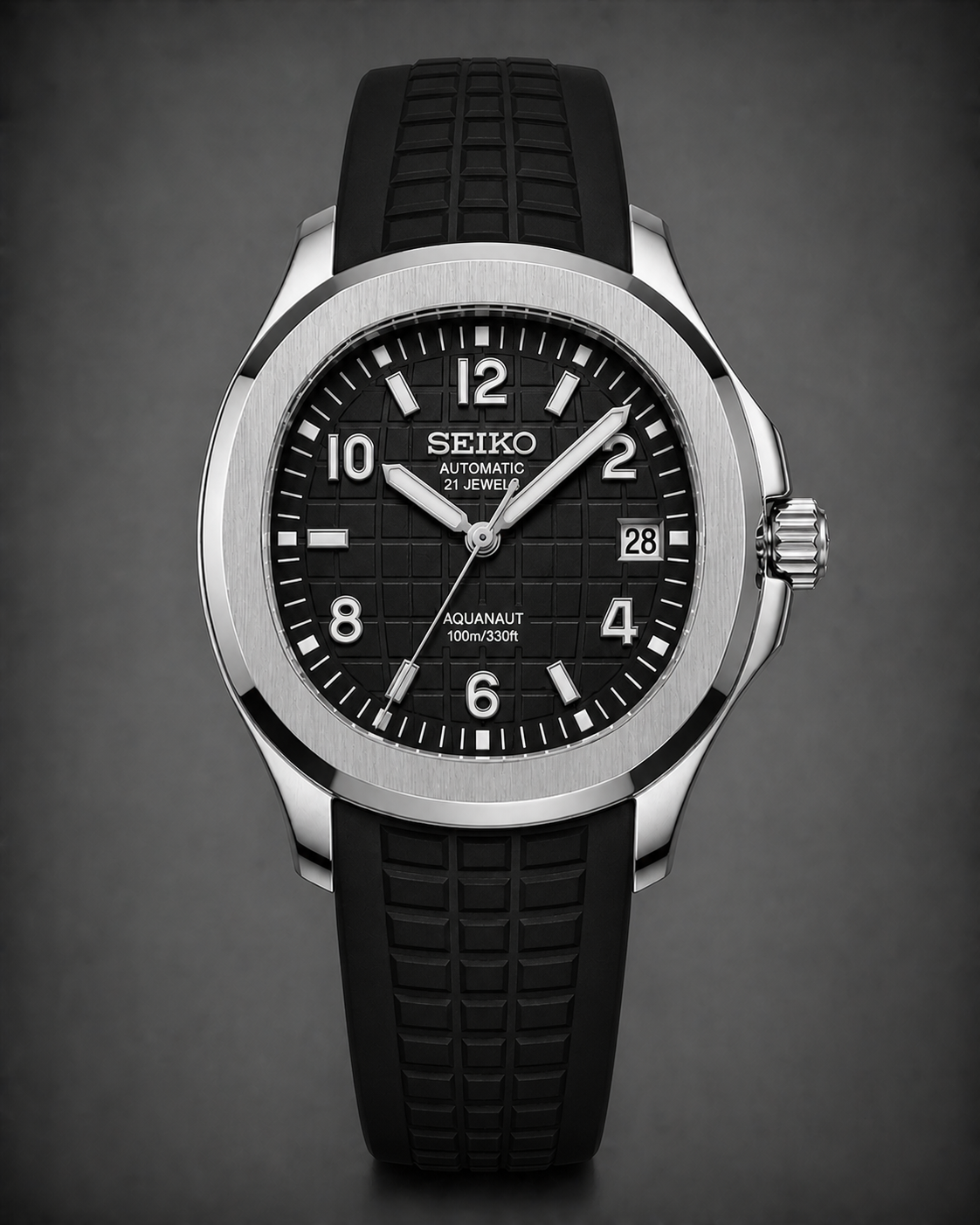 Seiko Aquanaut Mod Classic Black