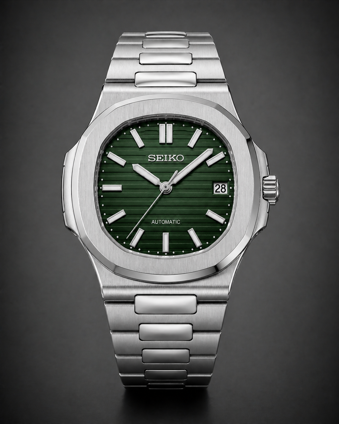 Seiko Nautilus Mod Emerald Green