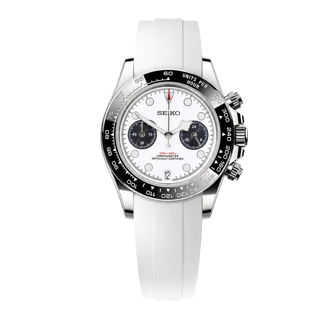Seiko Mod BlackBay Chrono - Panda