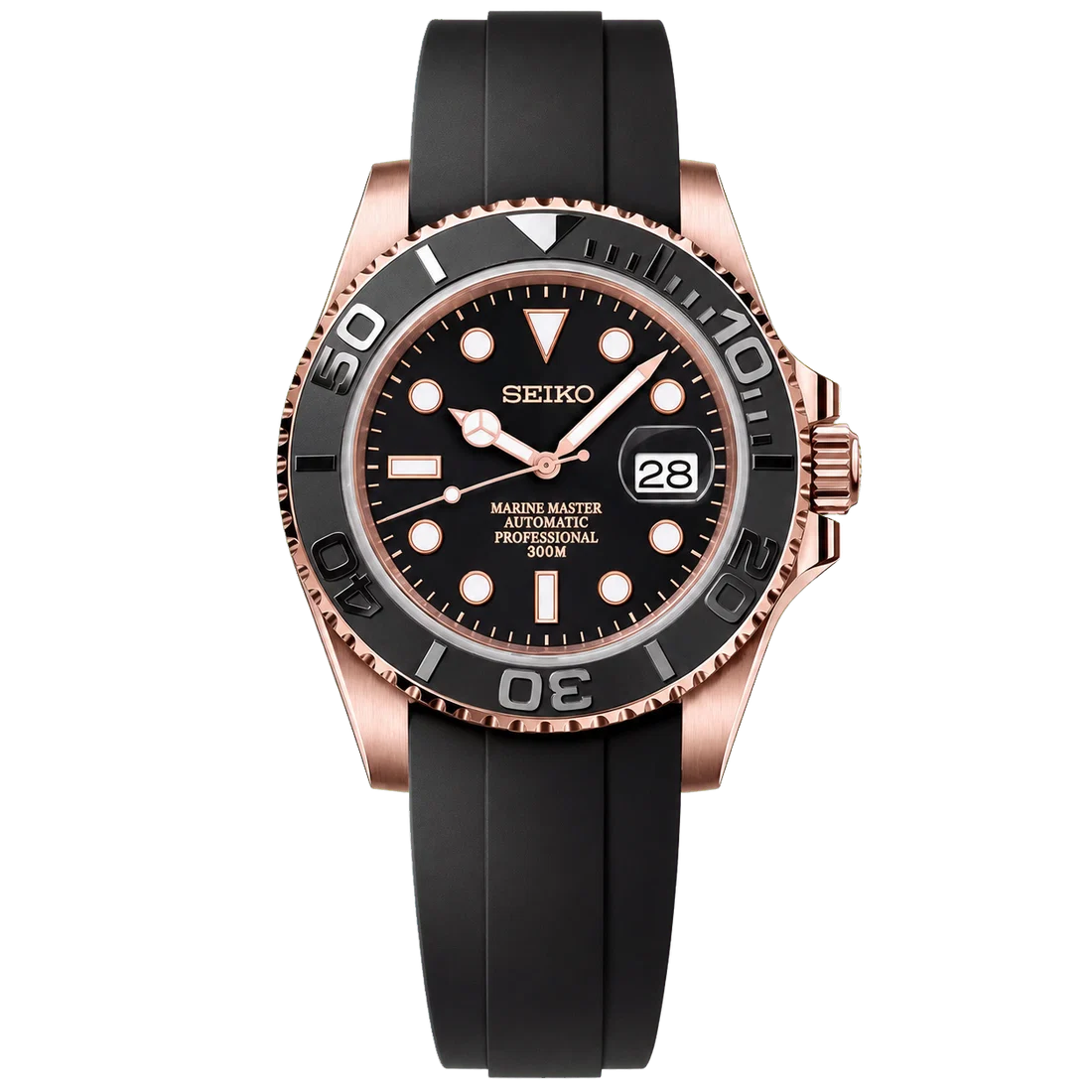Seiko Mod Yacht-Master  - Rose Gold