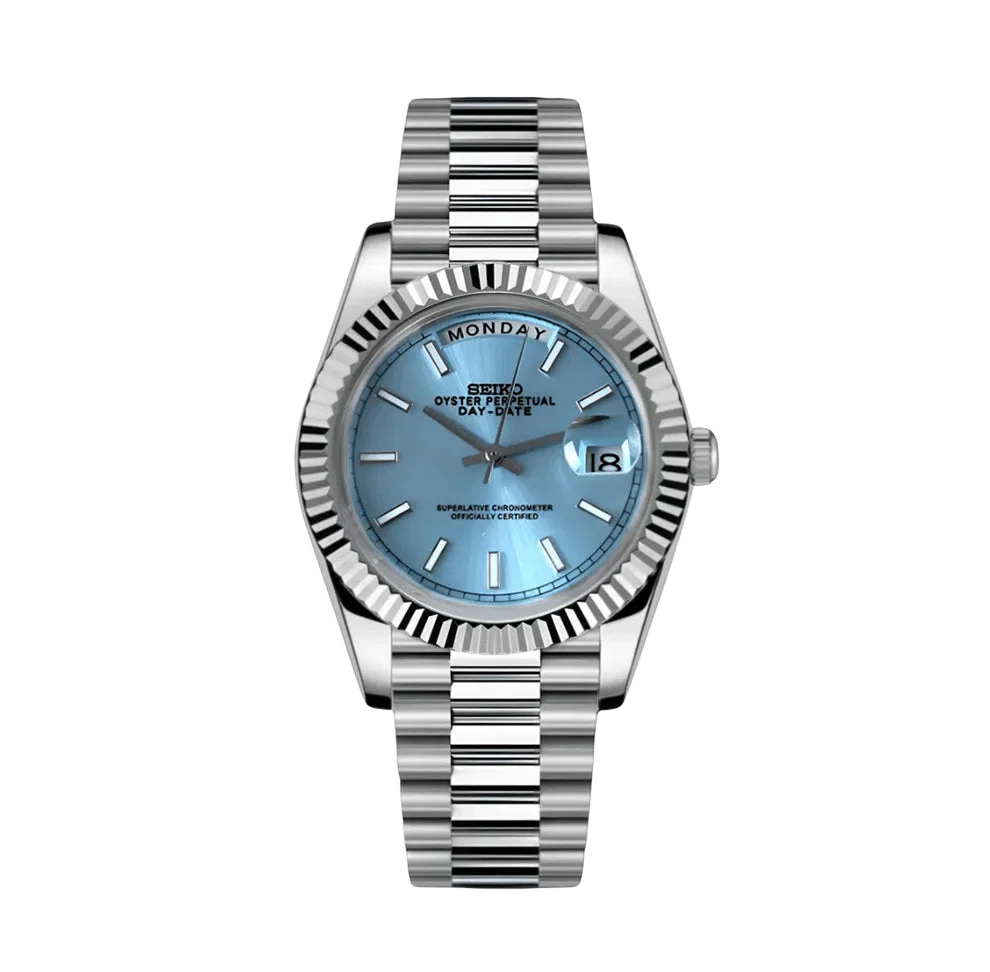 Seiko Mod Datejust – Roman Tiffany
