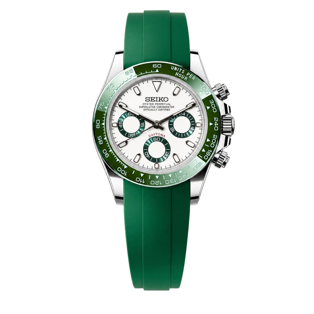 Seiko Mod Daytona - Alpine Green Racer
