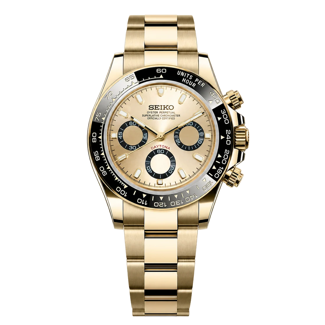 Seiko Mod Daytona - Goldie