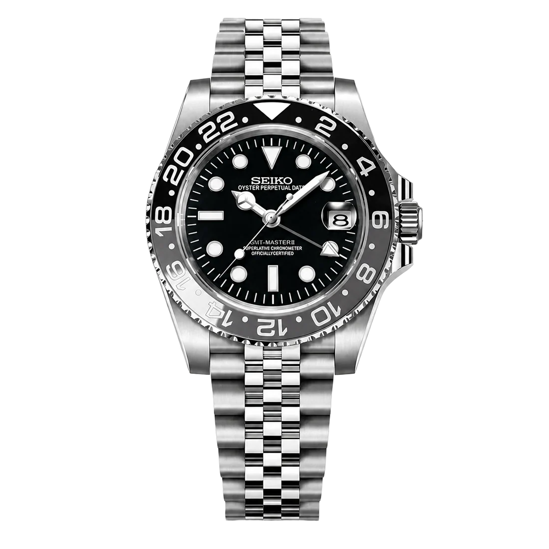 Seiko Mod GMT – Bruce Wayne