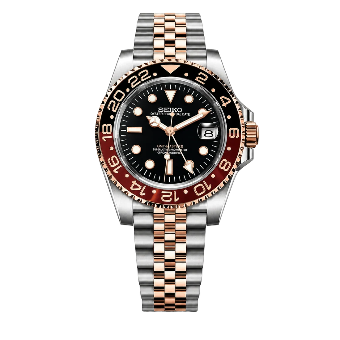 Seiko Mod GMT – Root Beer