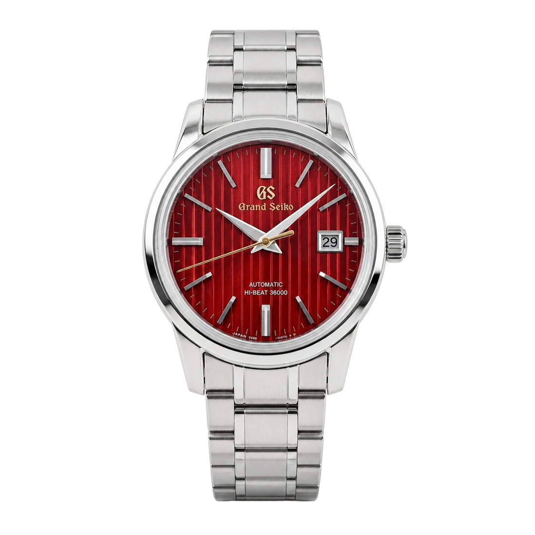 Seiko Mod Grand Seiko – Deep Burgundy Texture