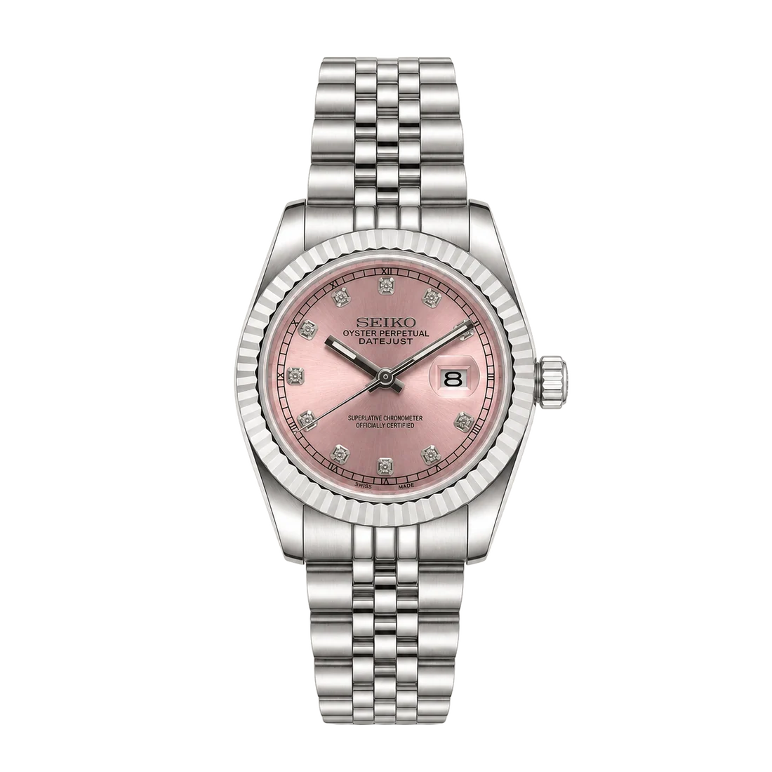Seiko Mod Ladyjust – Pink Diamond