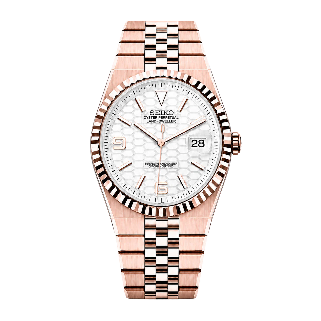 Seiko Mod Land Dweller - Rose