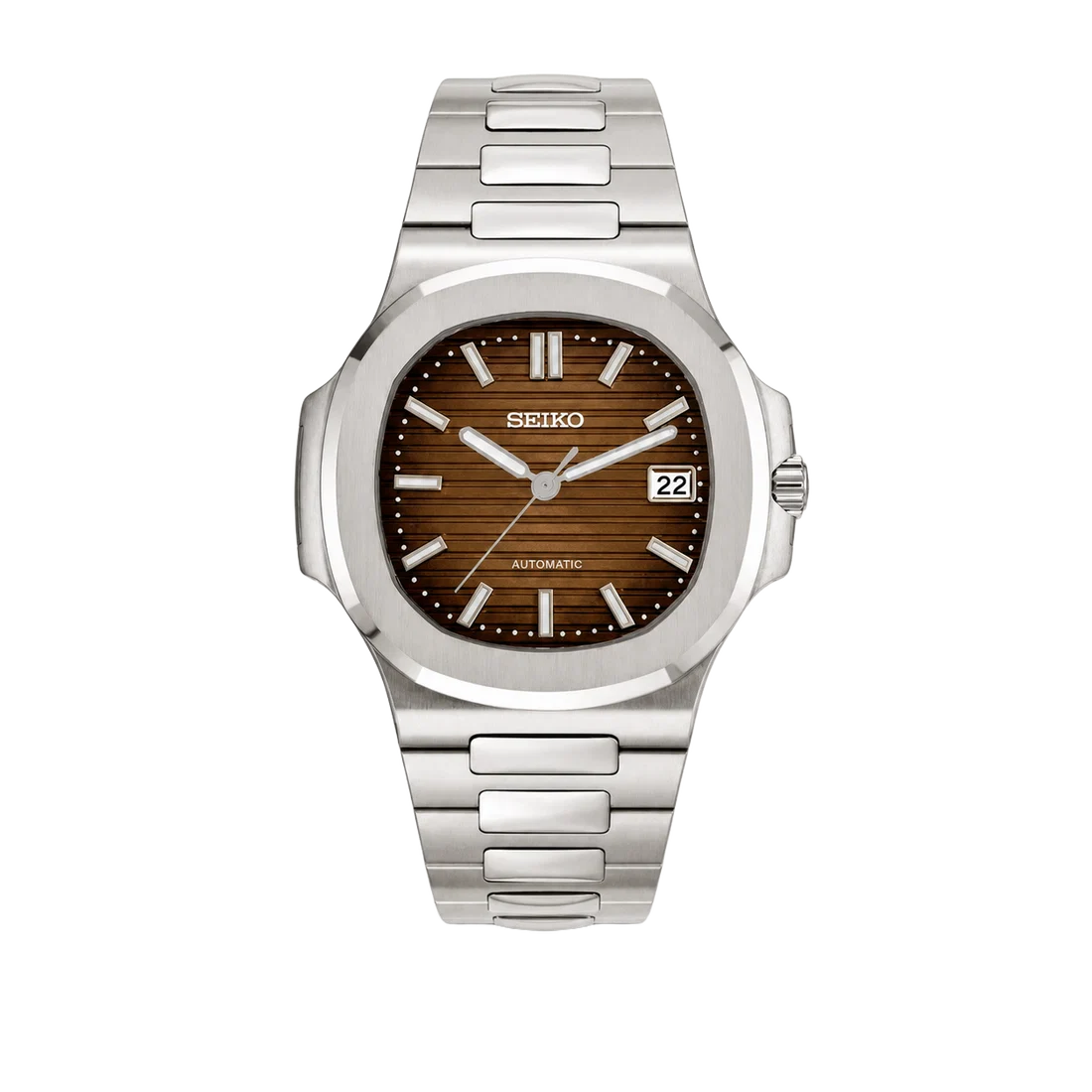 Seiko Mod Nautilus - Chocolate Sunburst