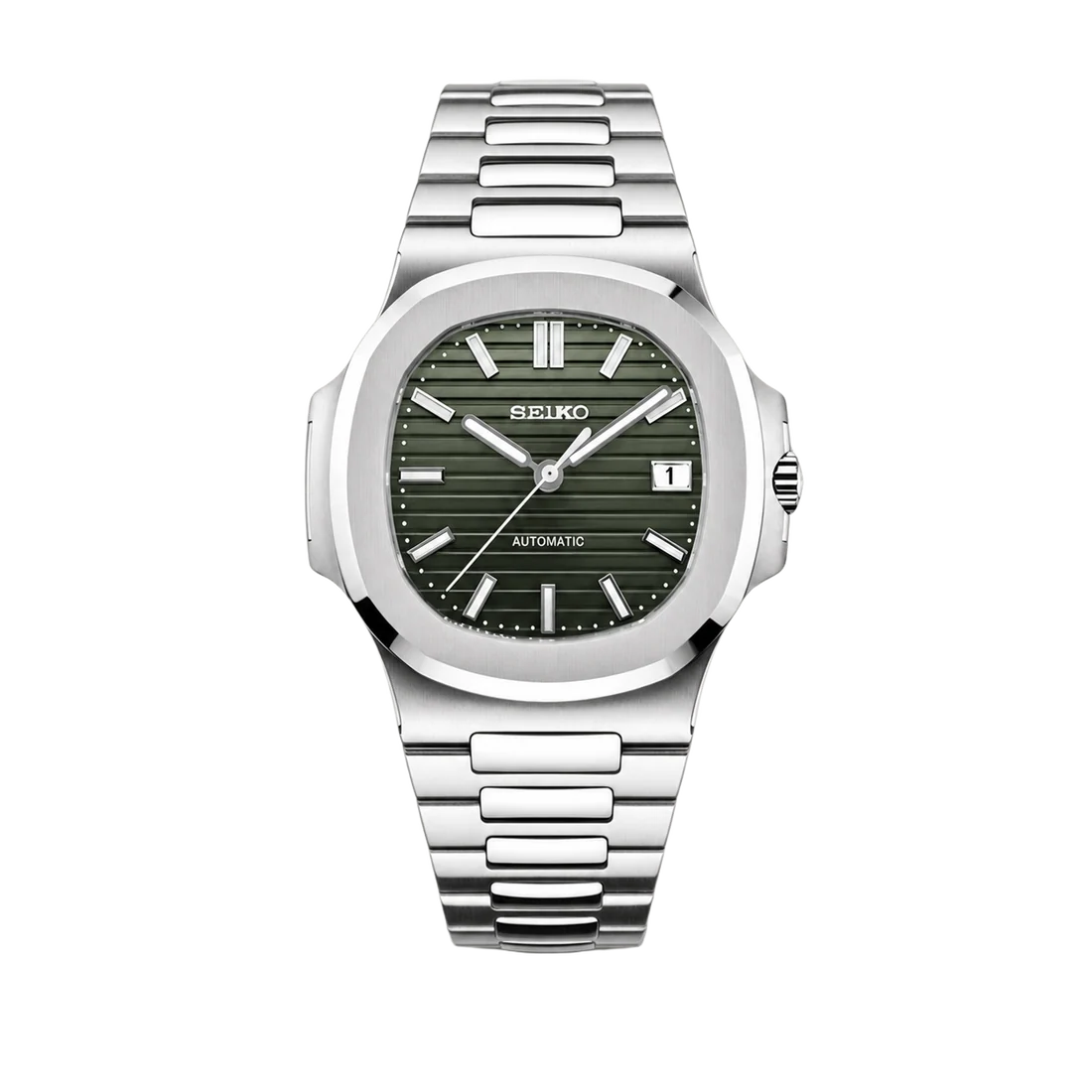 Seiko Mod Nautilus - Olive Grove