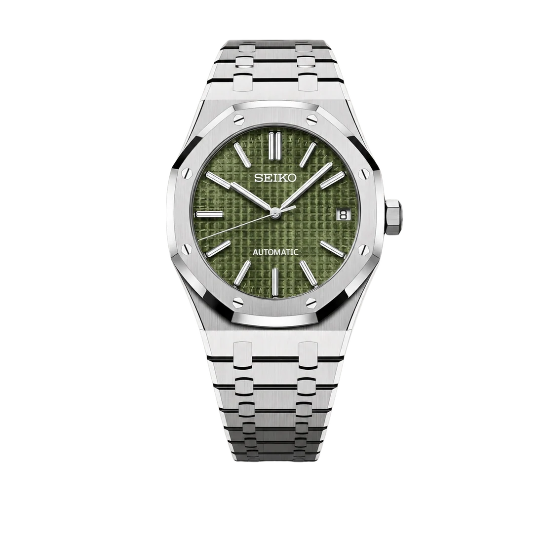 Seiko Mod Royal Oak – Olive Green Dial