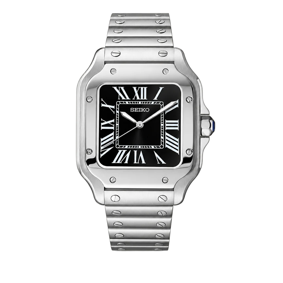 Seiko Mod Santos – Black Dial