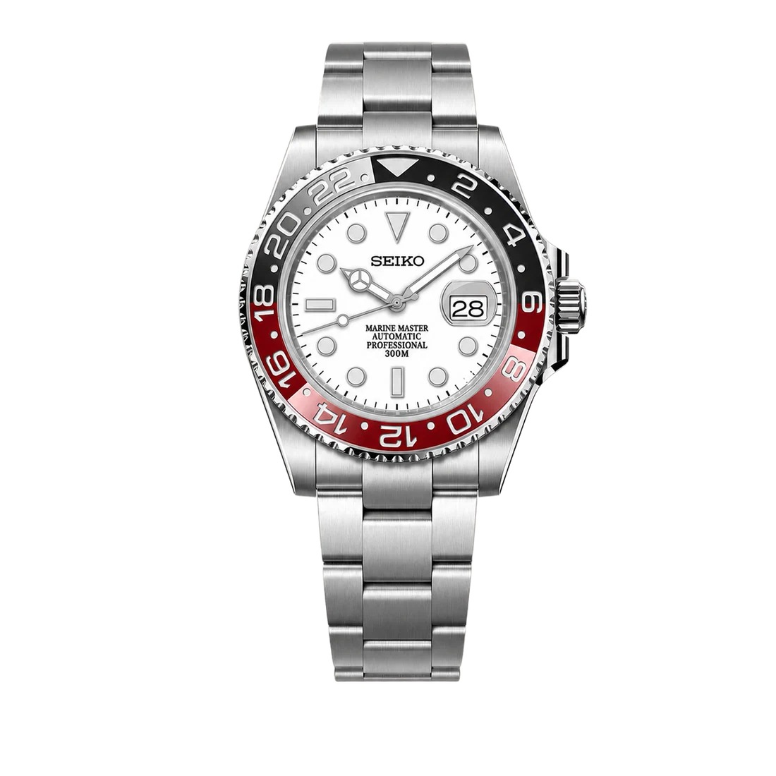 Seiko Mod Submariner 24H – Bright Coke