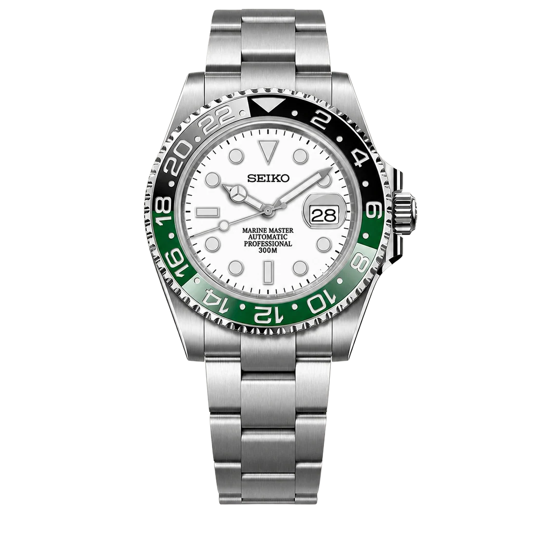 Seiko Mod Submariner 24H – Bright Sprite