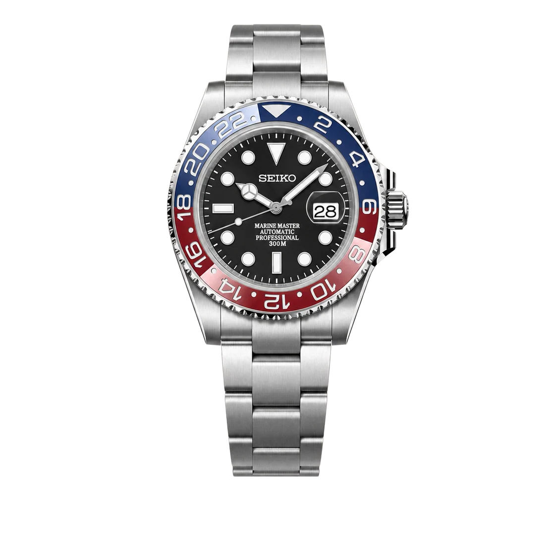 Seiko Mod Submariner 24H – Pepsi
