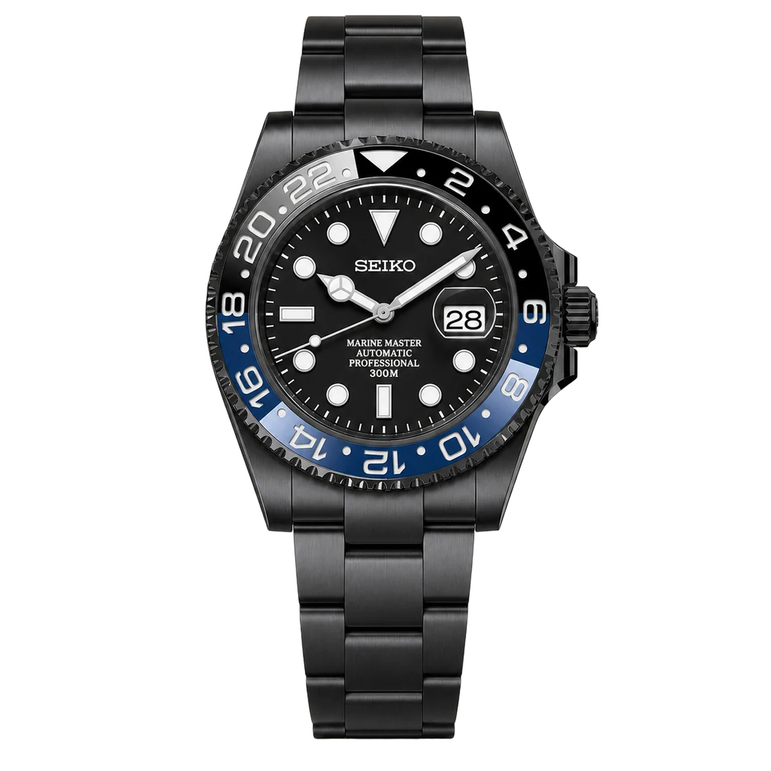 Seiko Mod Submariner 24H – Stealth Batman