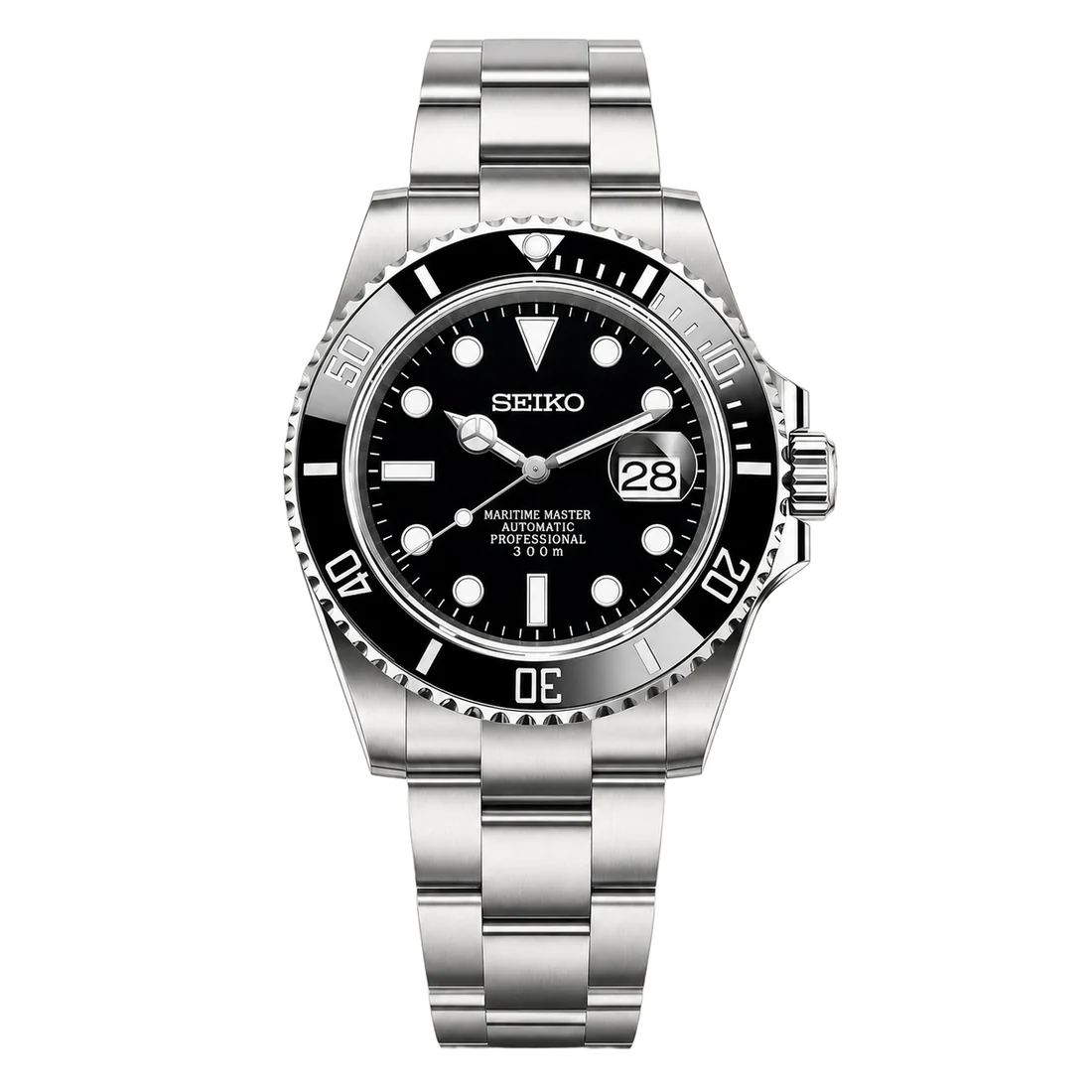 Seiko Mod Submariner – Black