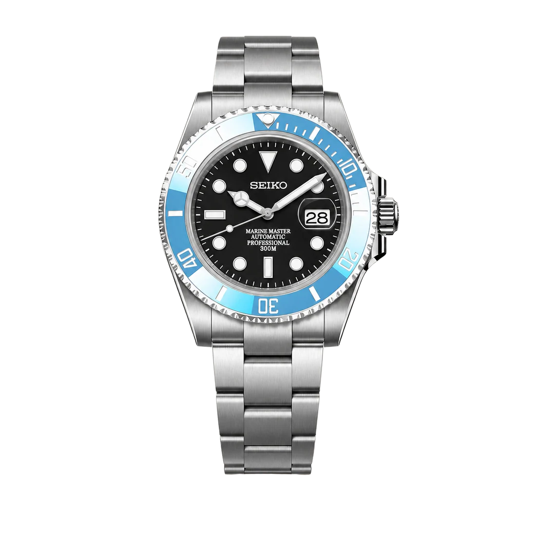 Seiko Mod Submariner Diver – Black Tiffany
